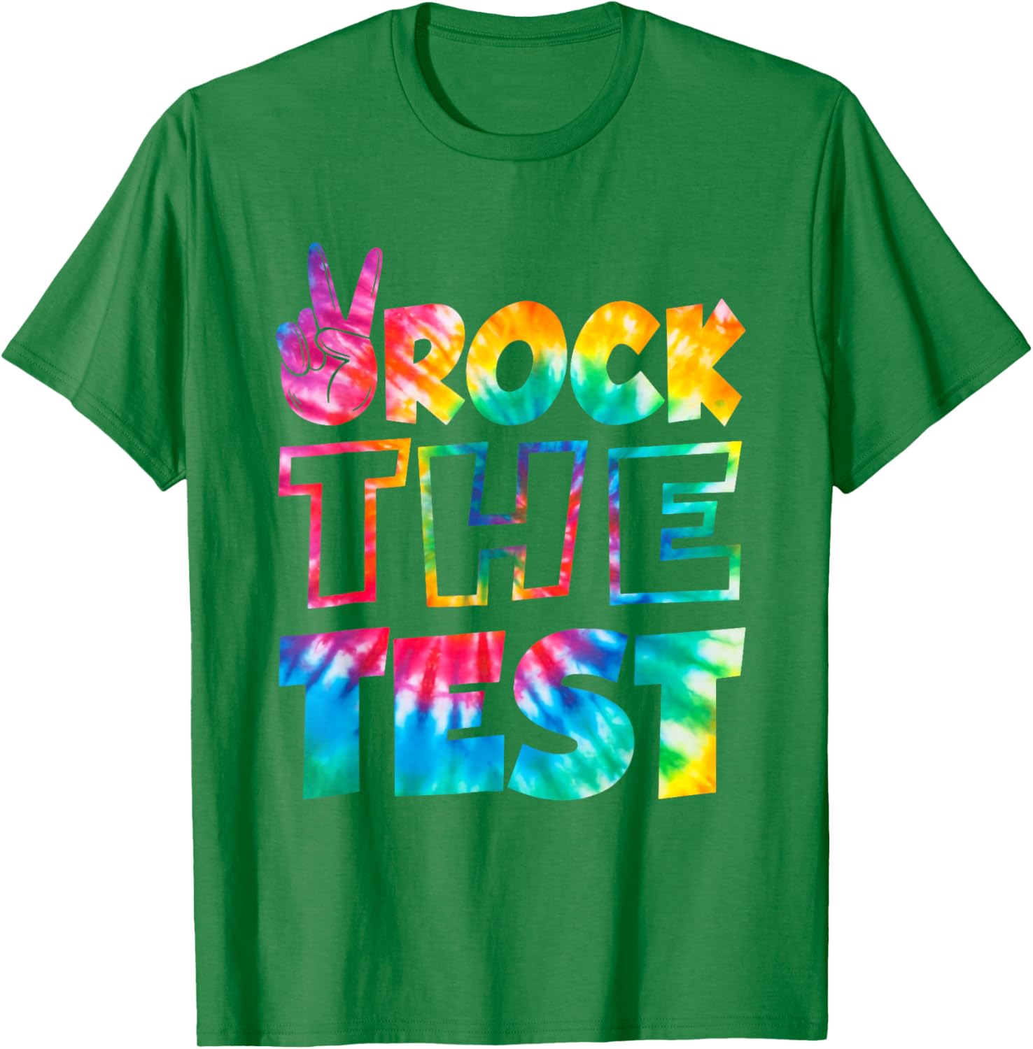 Rock The Test Testing Day Retro Motivational Teacher Student T-Shirt