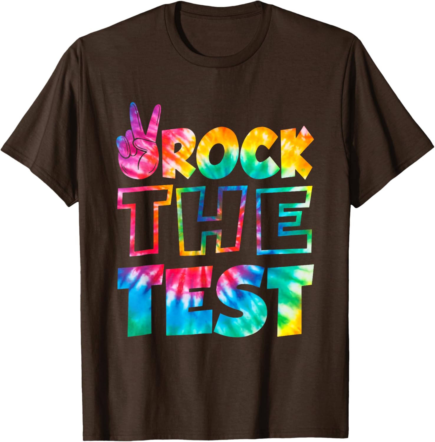Rock The Test Testing Day Retro Motivational Teacher Student T-Shirt
