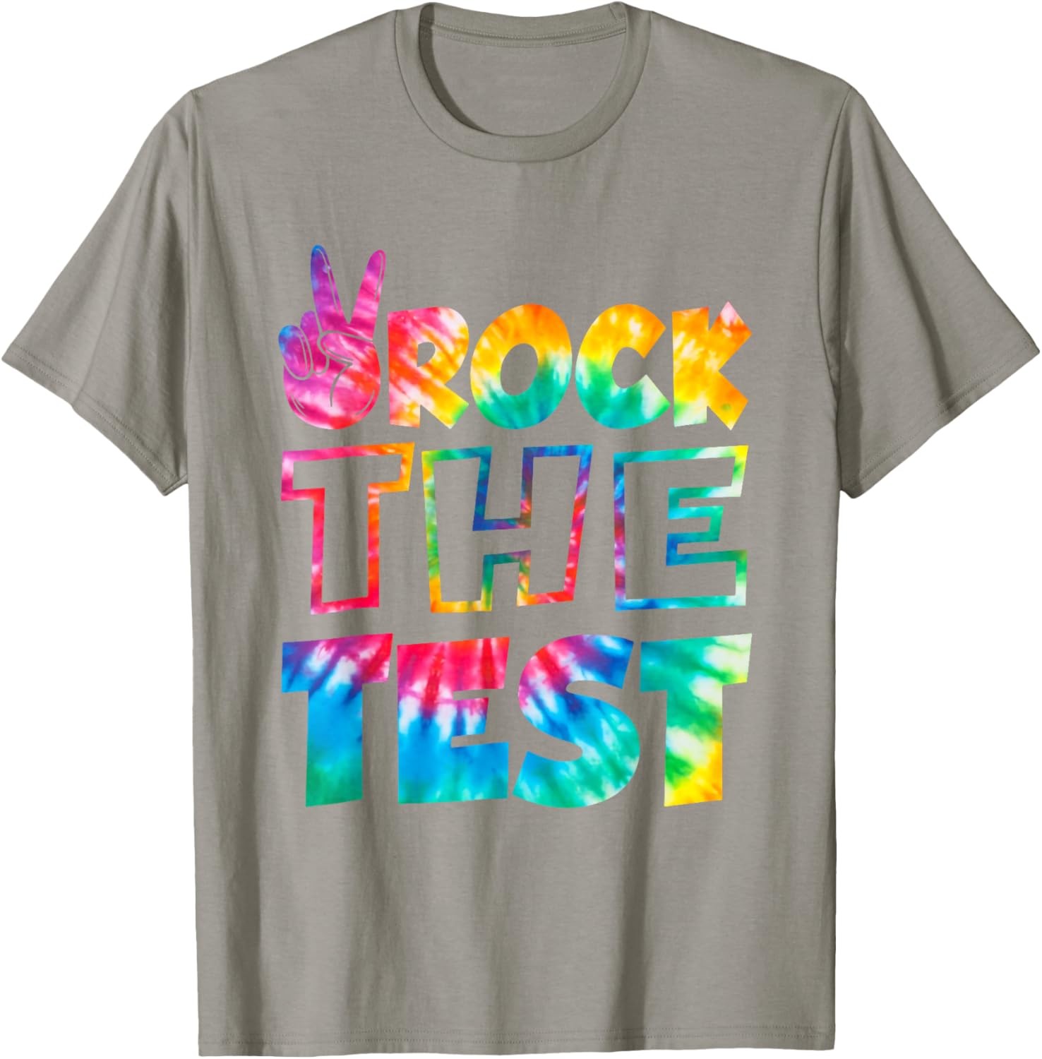 Rock The Test Testing Day Retro Motivational Teacher Student T-Shirt
