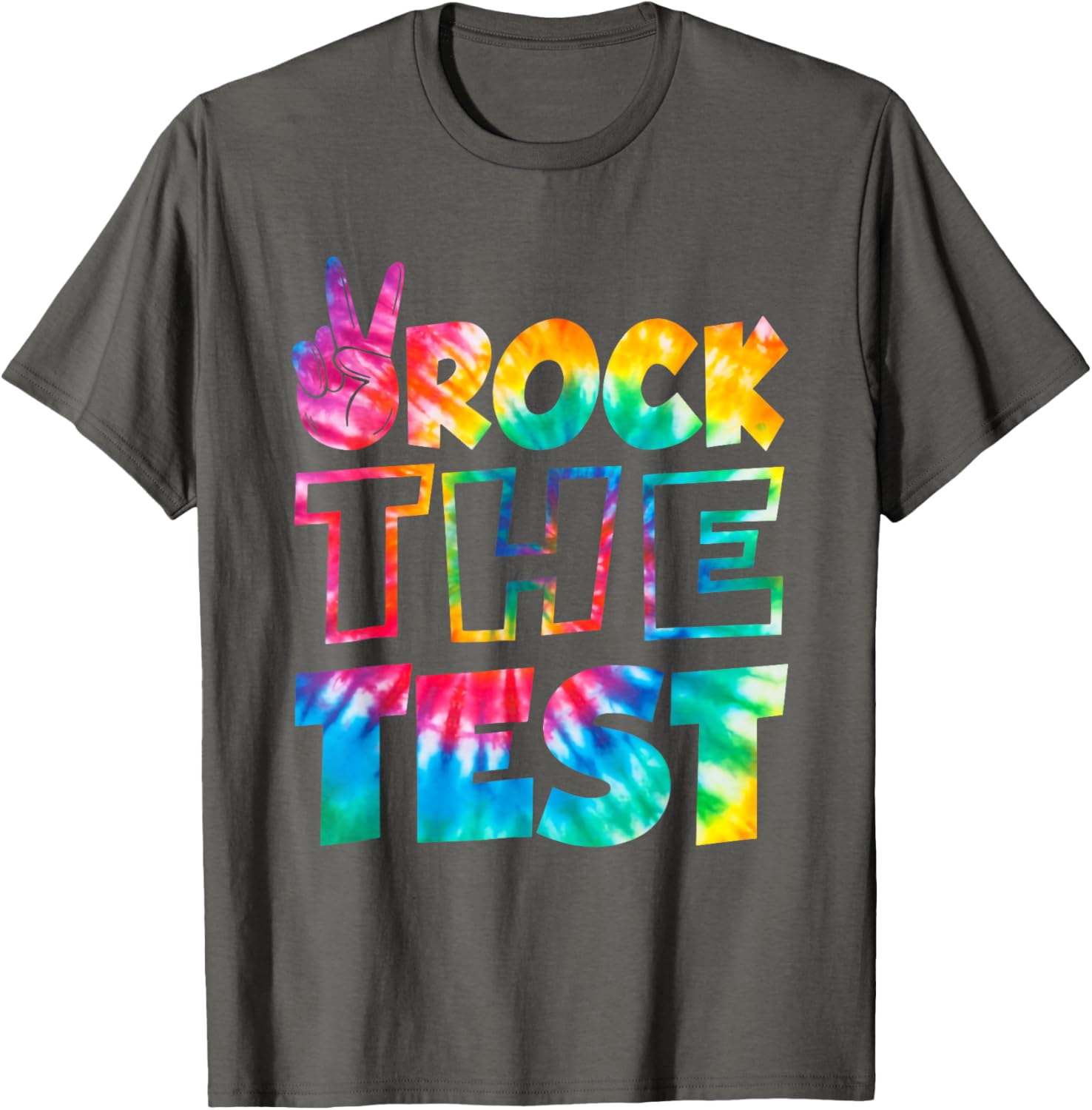 Rock The Test Testing Day Retro Motivational Teacher Student T-Shirt