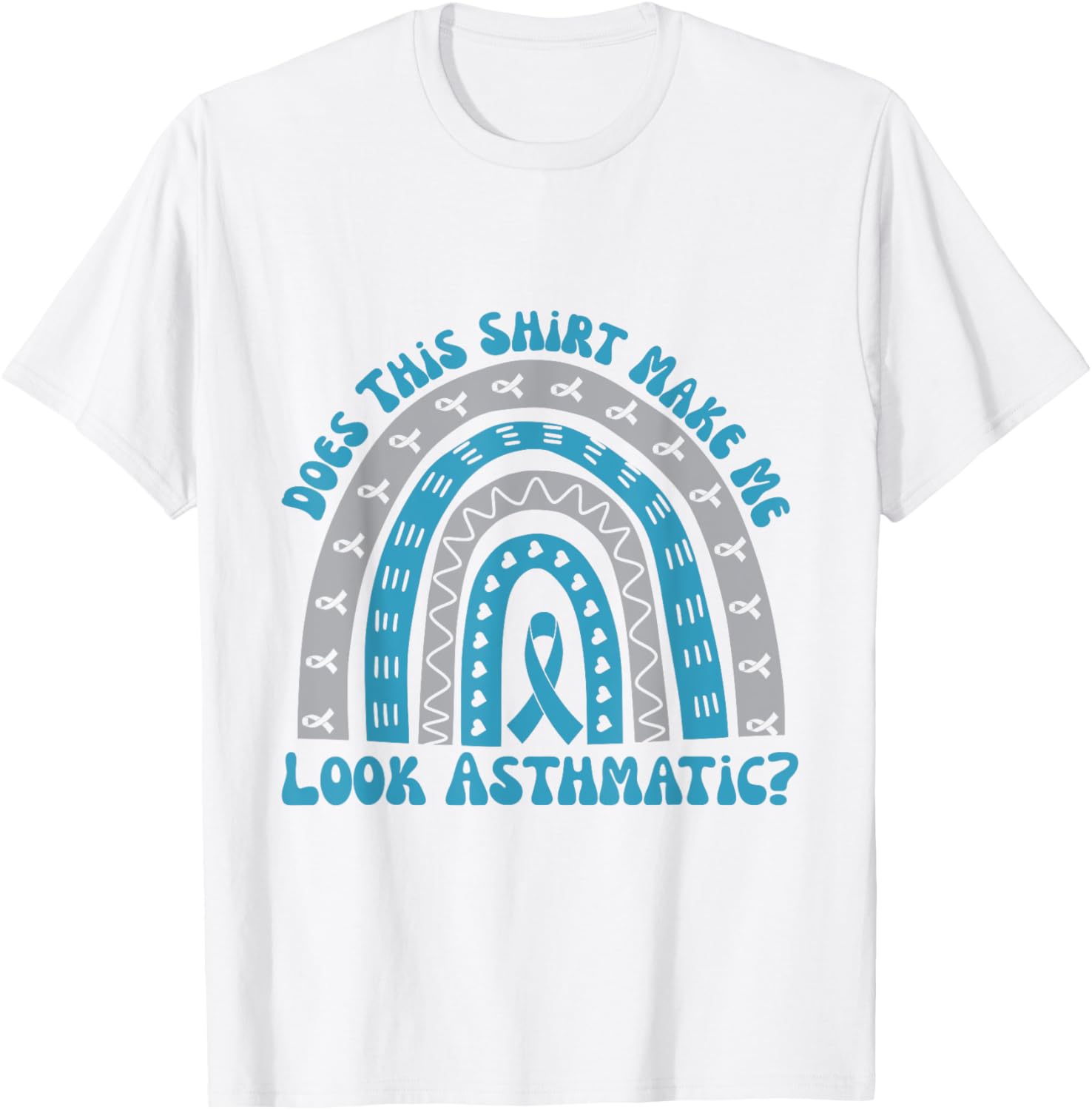 Sarcastic Asthma Inhaler Breathing Allergy T-Shirt