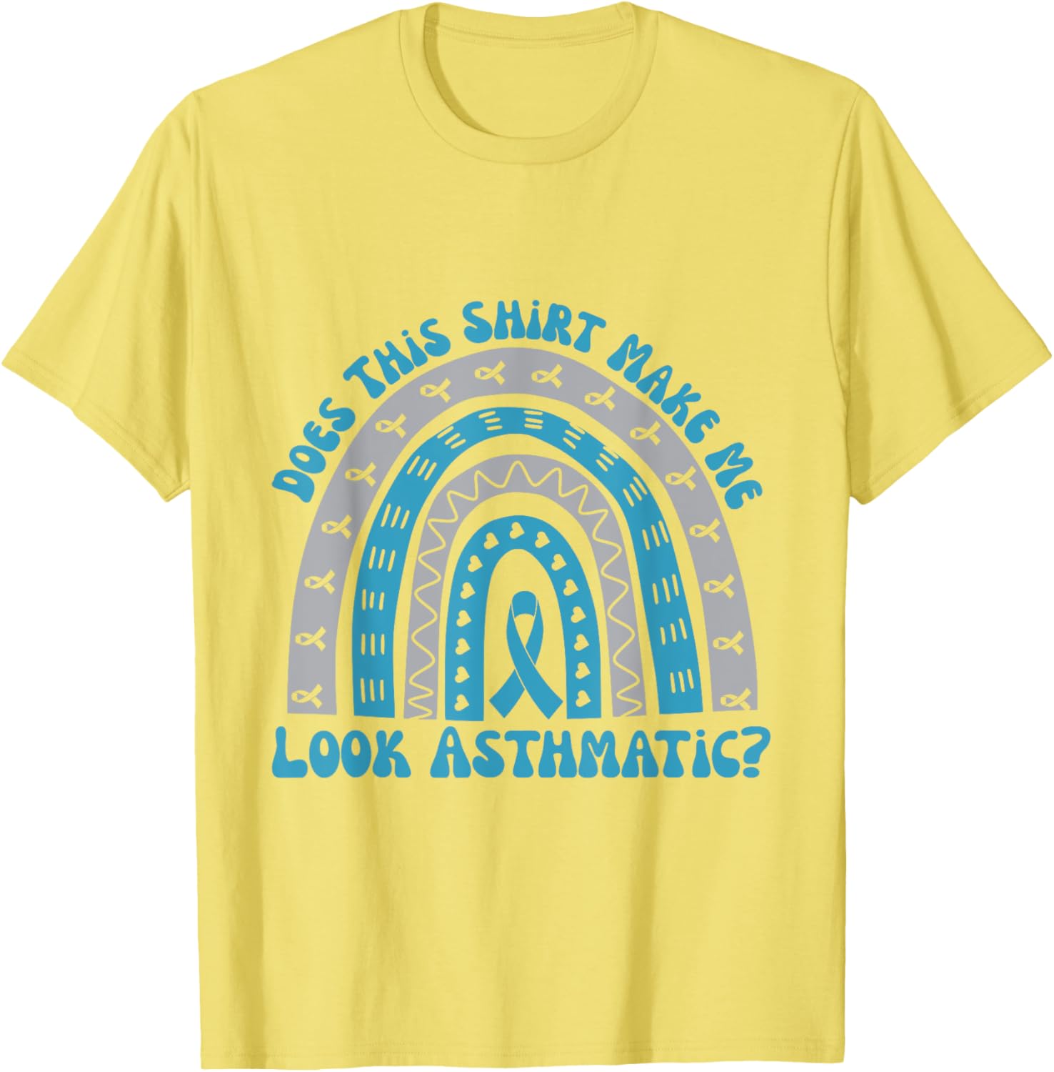 Sarcastic Asthma Inhaler Breathing Allergy T-Shirt