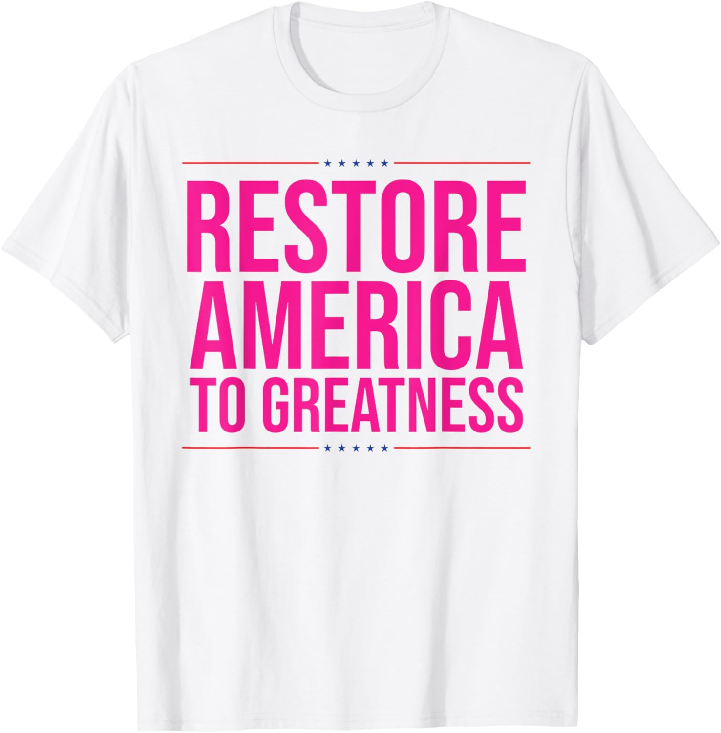 Save Our Country and Restore America to Greatness pro-Trump T-Shirt