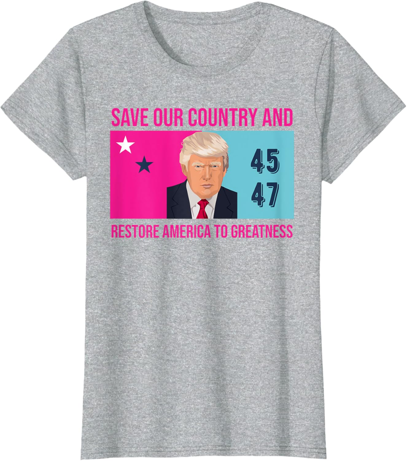 Save Our Country and Restore America to Greatness pro-Trump T-Shirt