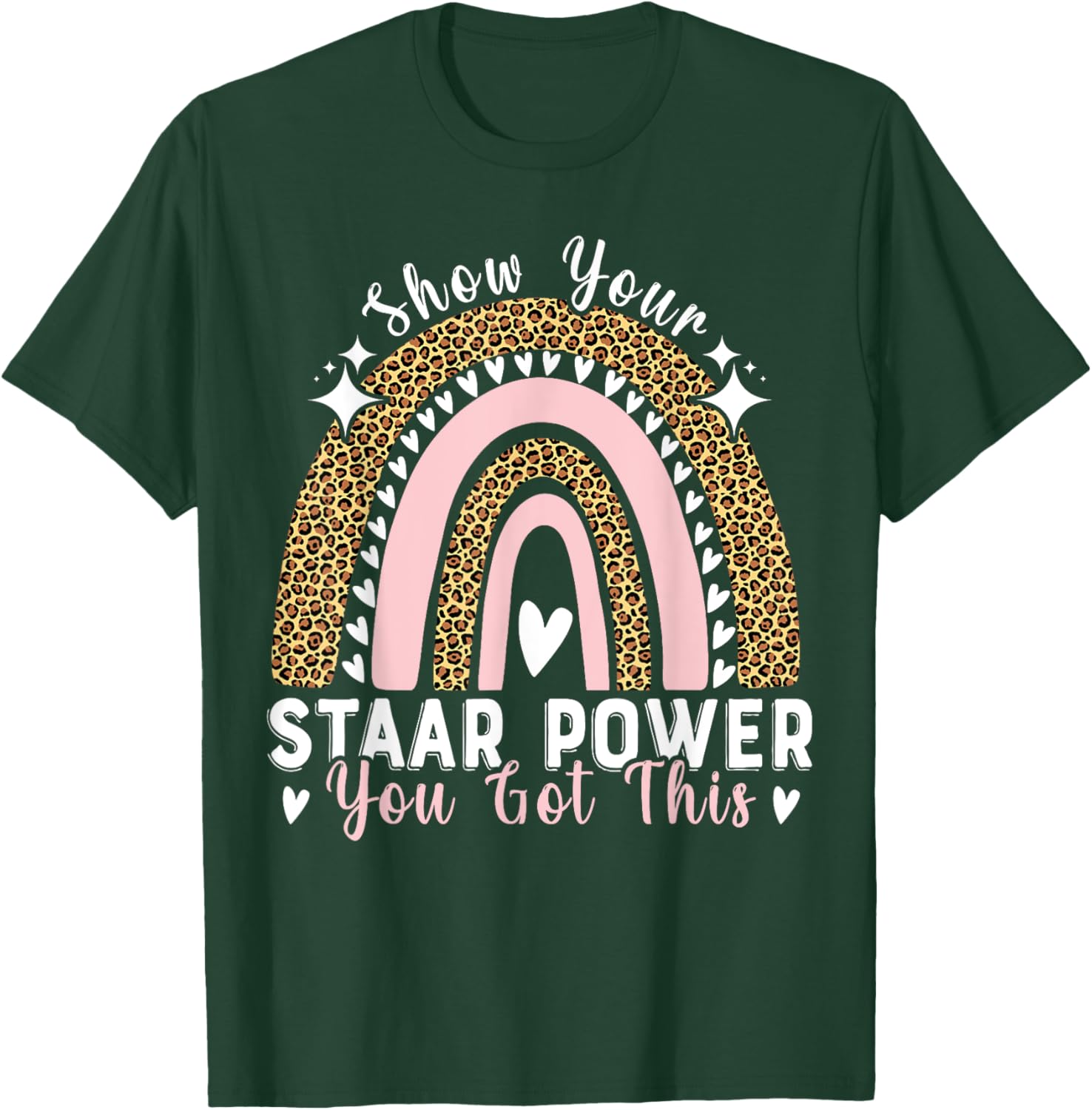 Show Your Staar Power You Got This Testing Test Day Teacher T-Shirt