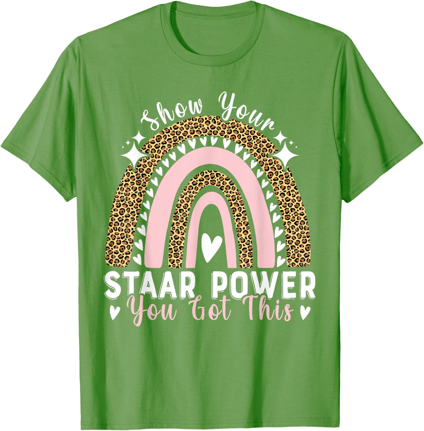 Show Your Staar Power You Got This Testing Test Day Teacher T-Shirt