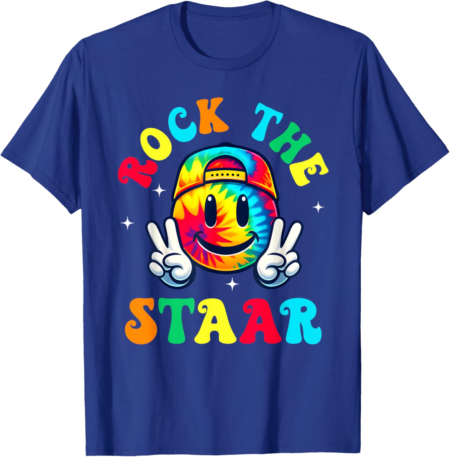 Smile Face Groovy Teacher T-Shirt
