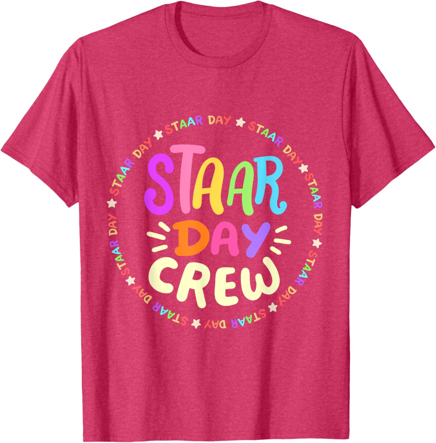 STAAR Day Crew Mode On Funny Test Exam Teachers Squad T-Shirt