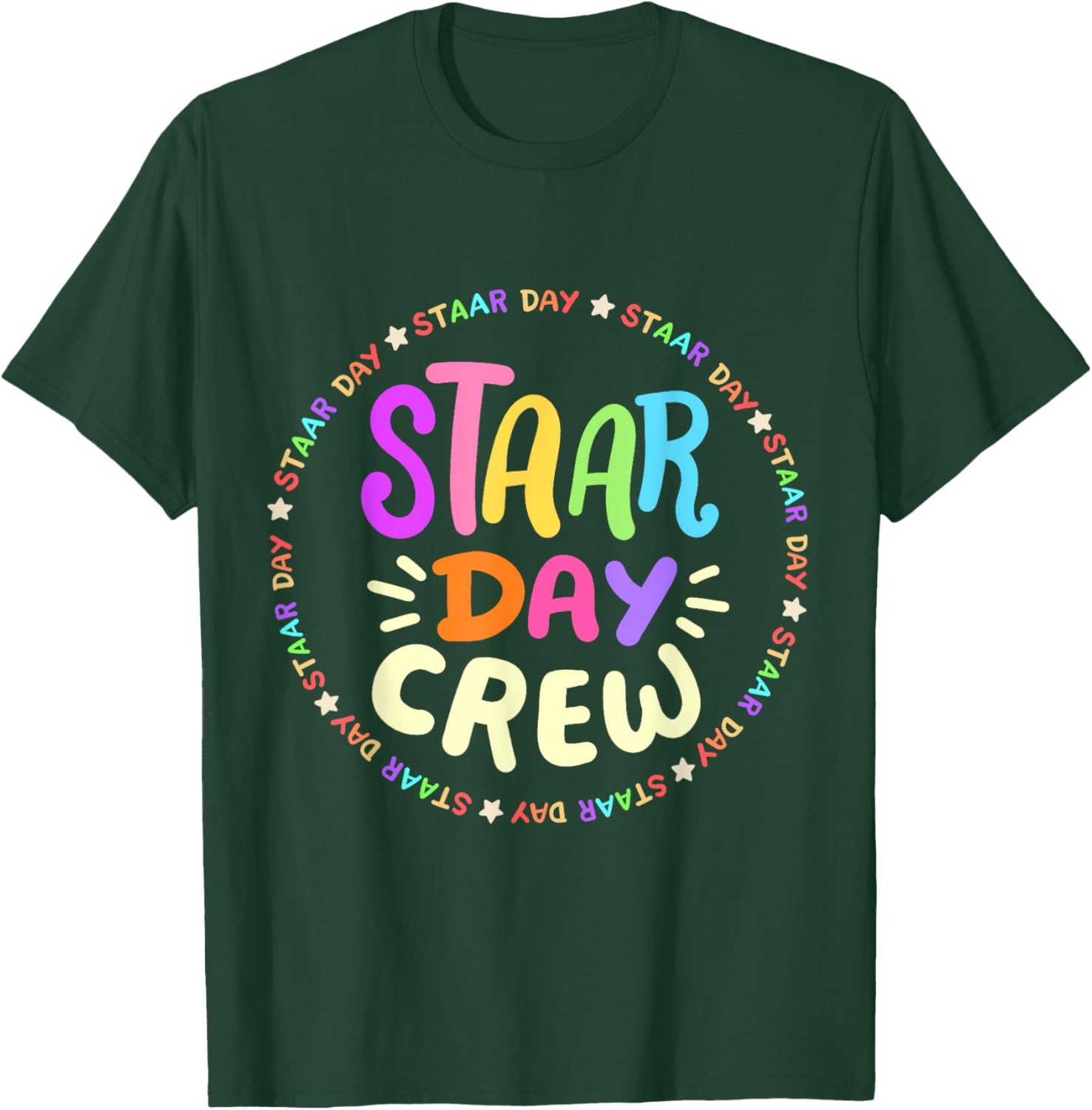 STAAR Day Crew Mode On Funny Test Exam Teachers Squad T-Shirt