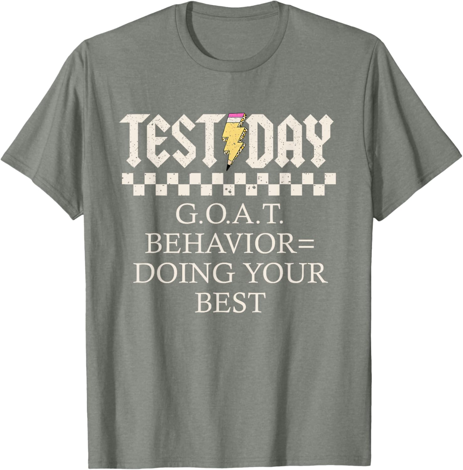 Staar State Testing Day Motivation Behavior Doing Your Best T-Shirt