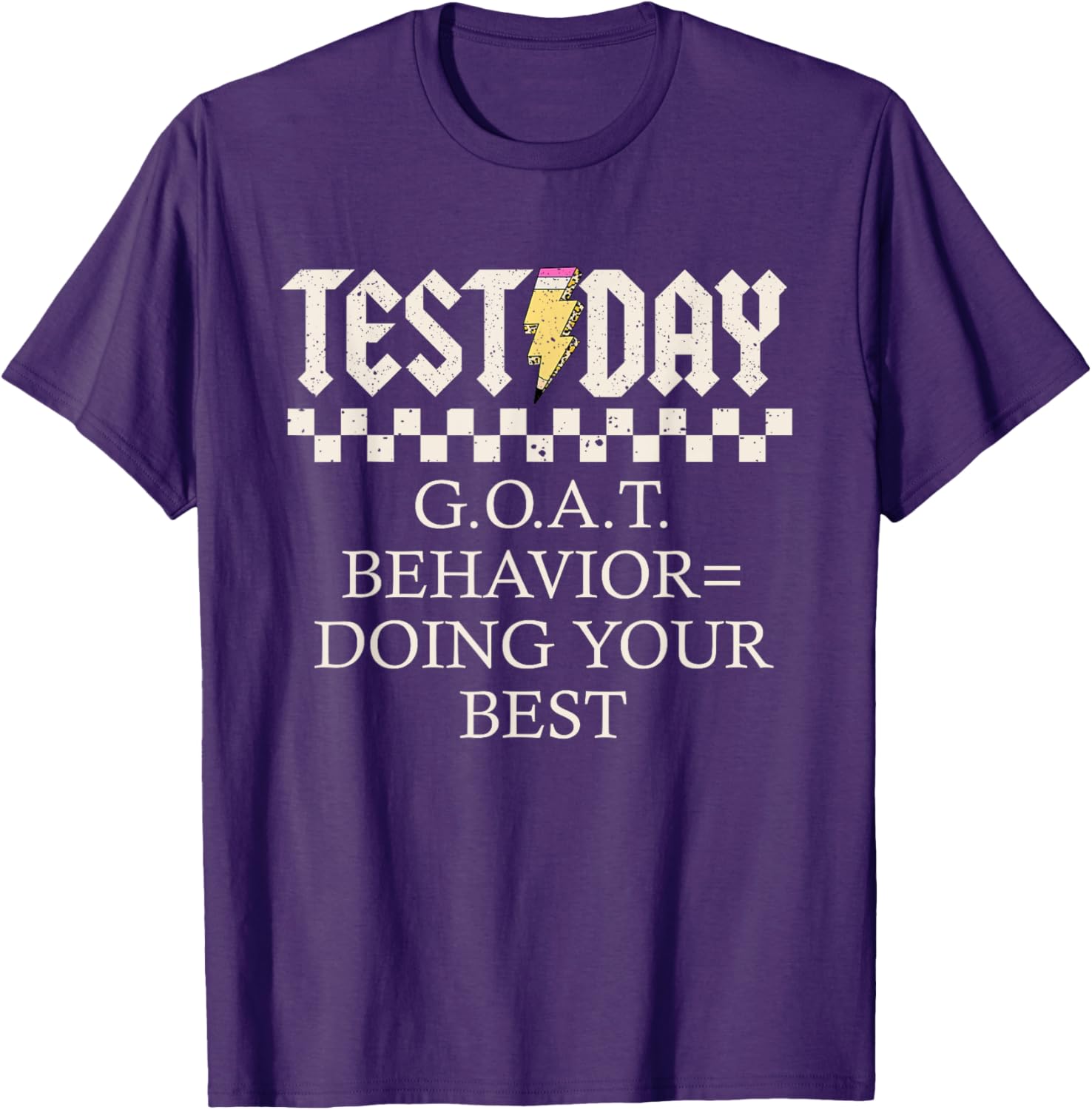Staar State Testing Day Motivation Behavior Doing Your Best T-Shirt