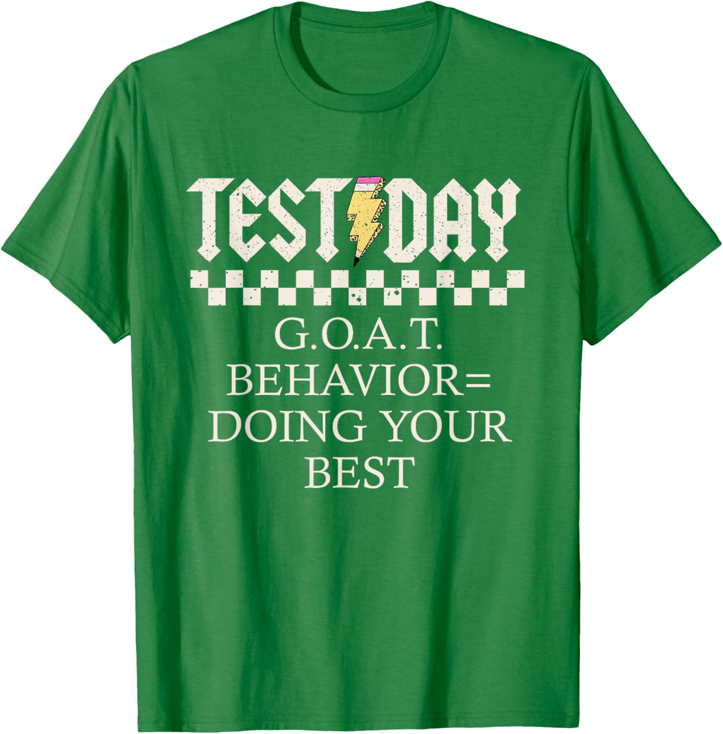 Staar State Testing Day Motivation Behavior Doing Your Best T-Shirt