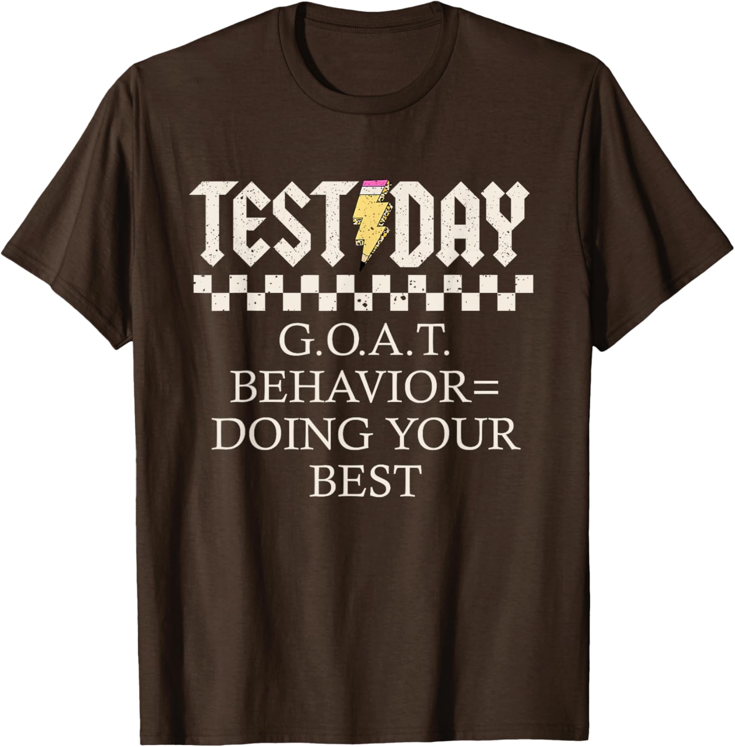 Staar State Testing Day Motivation Behavior Doing Your Best T-Shirt