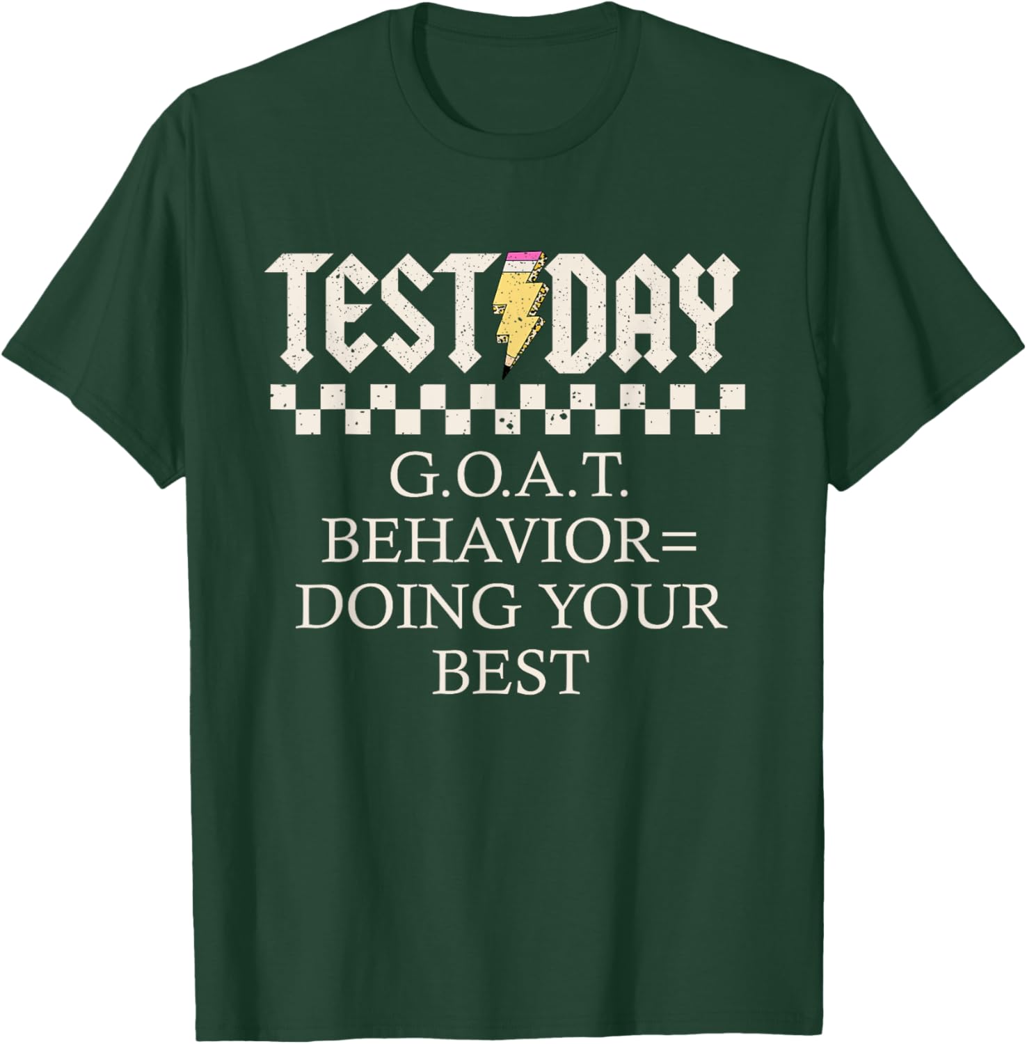 Staar State Testing Day Motivation Behavior Doing Your Best T-Shirt