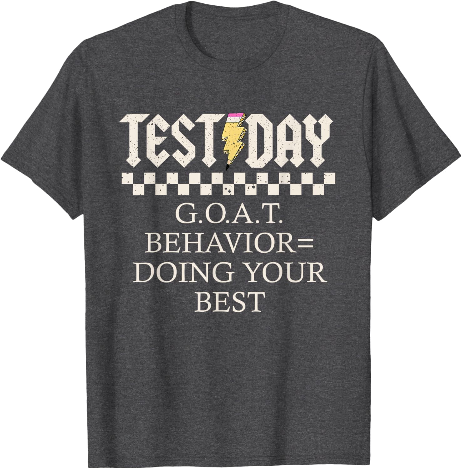 Staar State Testing Day Motivation Behavior Doing Your Best T-Shirt