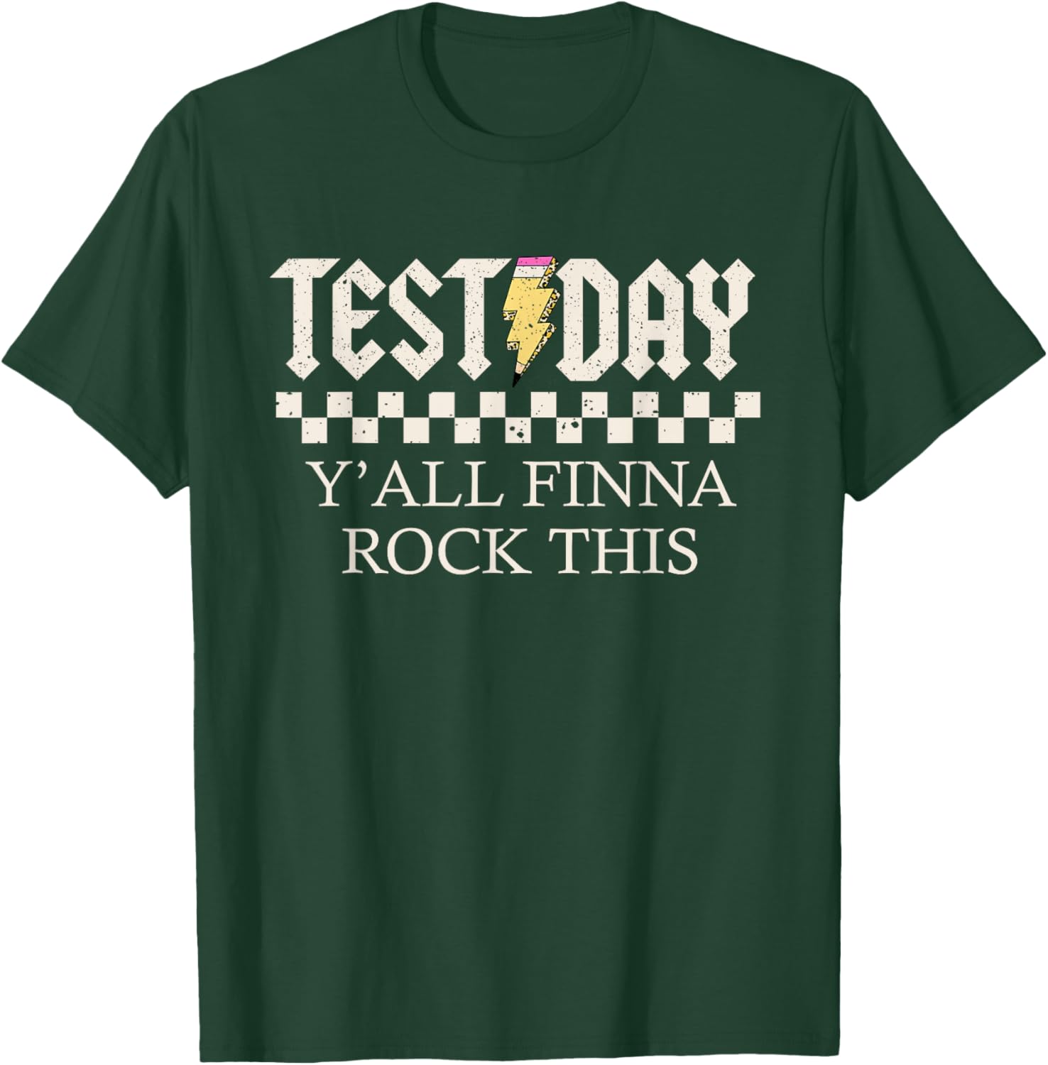 Staar State Testing Day Motivation Y'all Finna Rock This T-Shirt