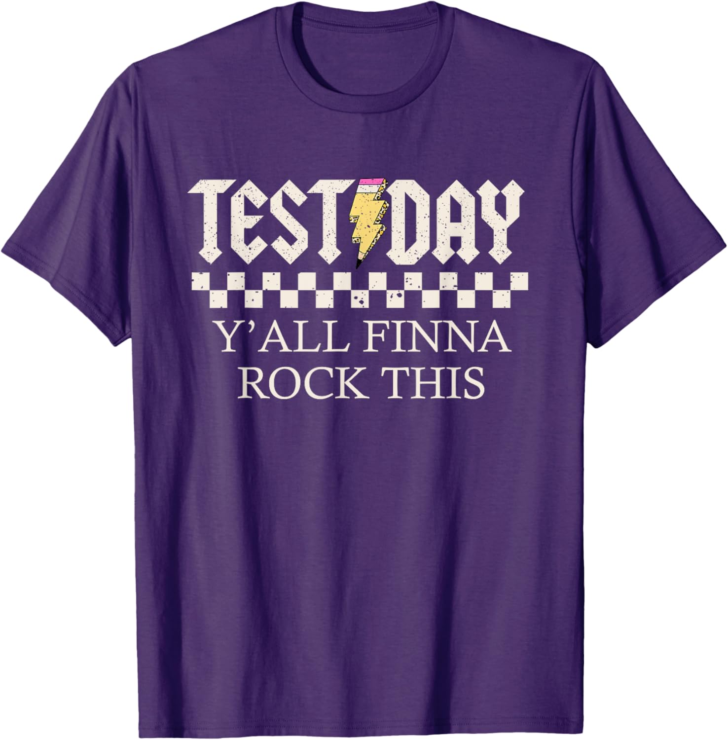Staar State Testing Day Motivation Y'all Finna Rock This T-Shirt