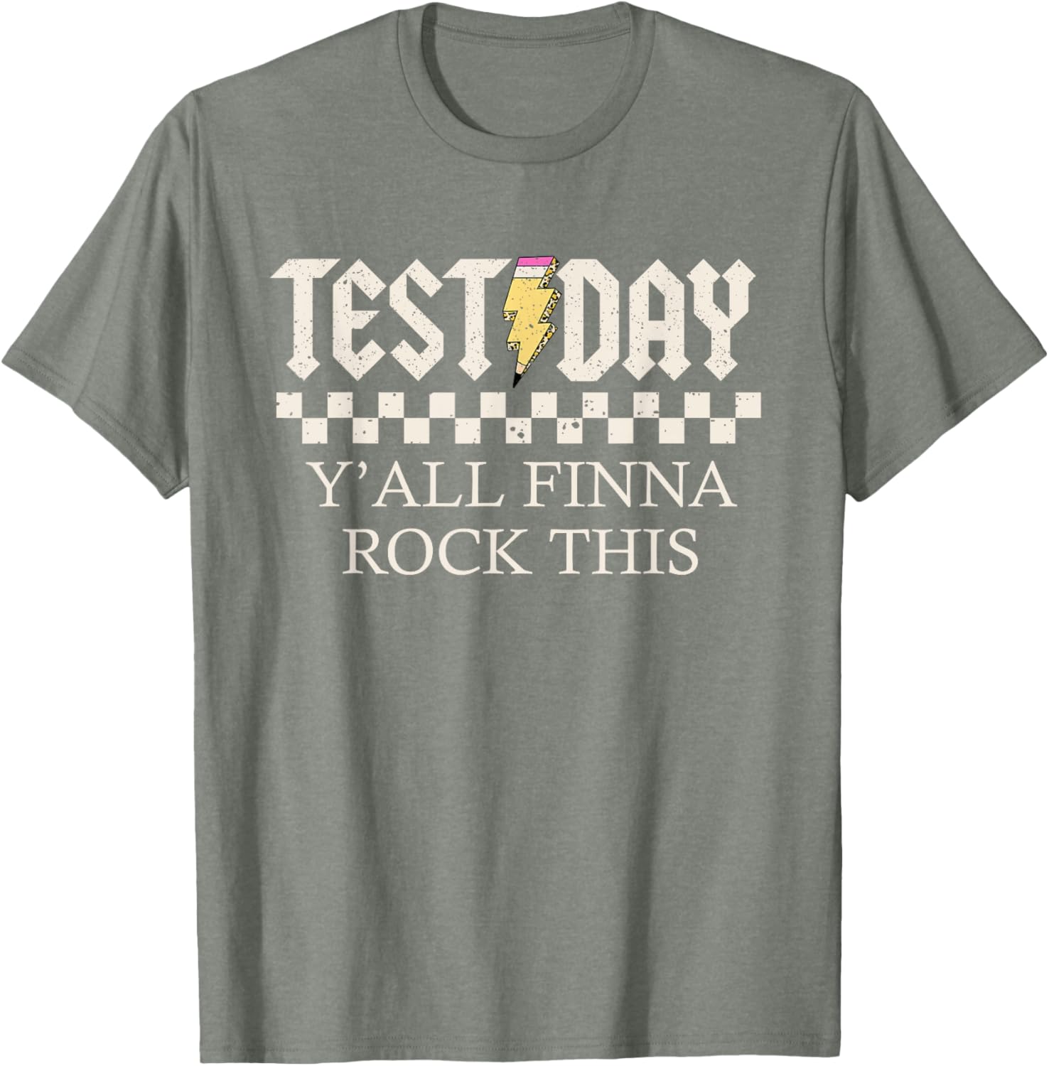 Staar State Testing Day Motivation Y'all Finna Rock This T-Shirt