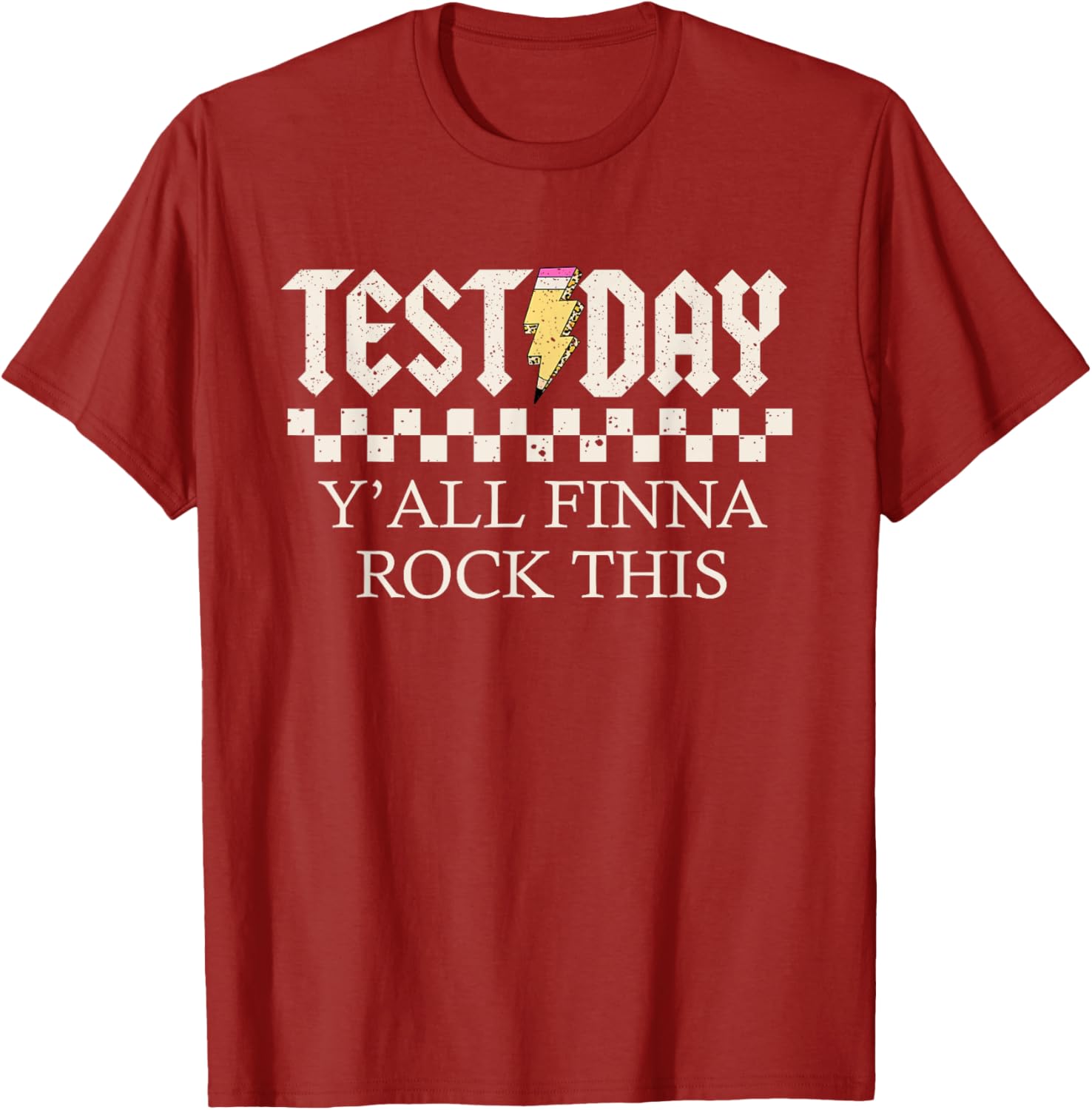 Staar State Testing Day Motivation Y'all Finna Rock This T-Shirt