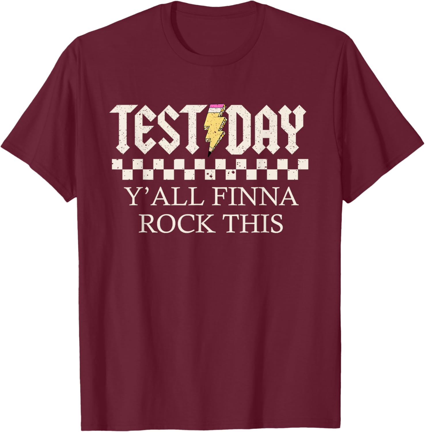 Staar State Testing Day Motivation Y'all Finna Rock This T-Shirt