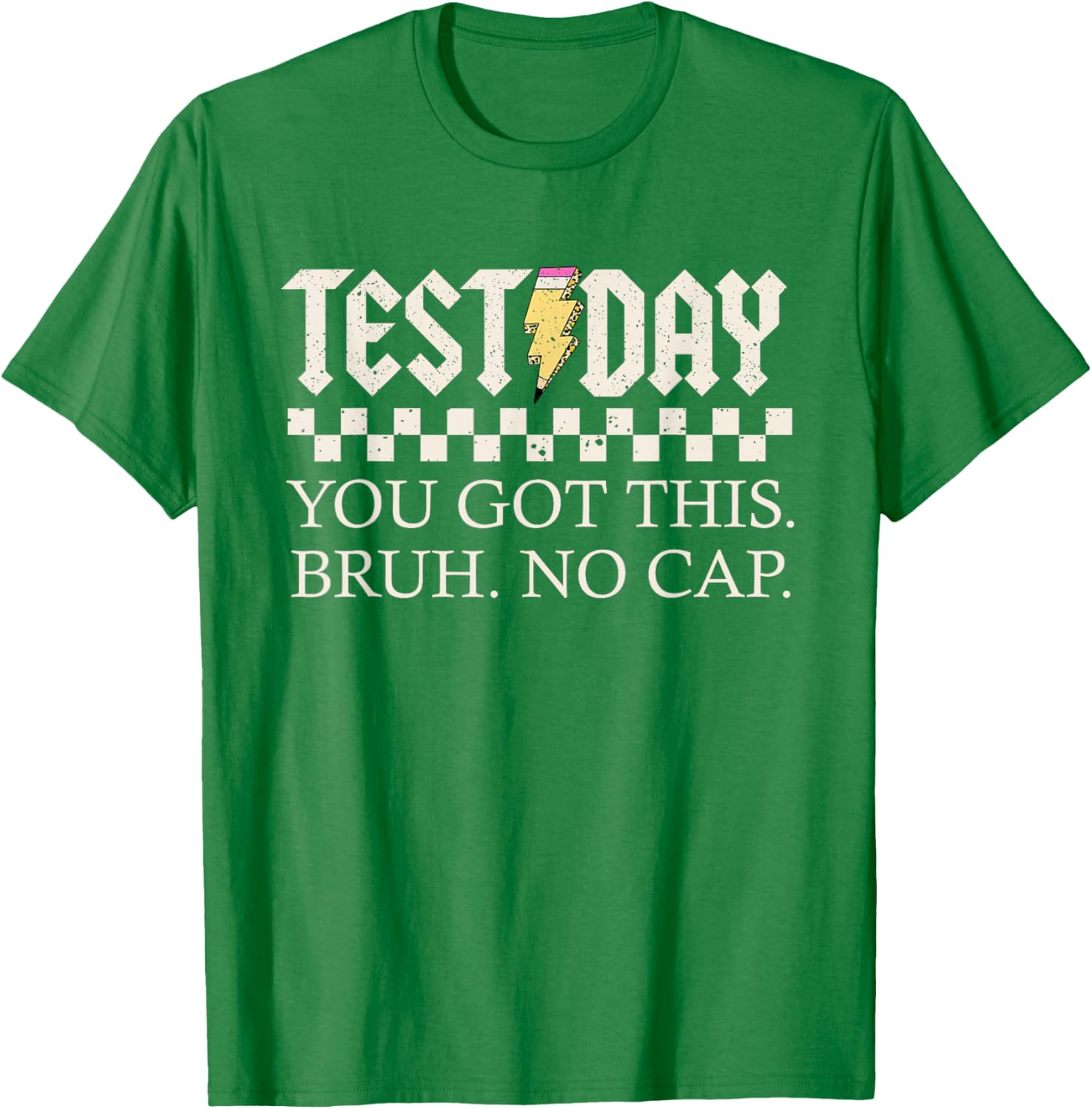 Staar State Testing Day Motivation You Got This Bruh No Cap T-Shirt