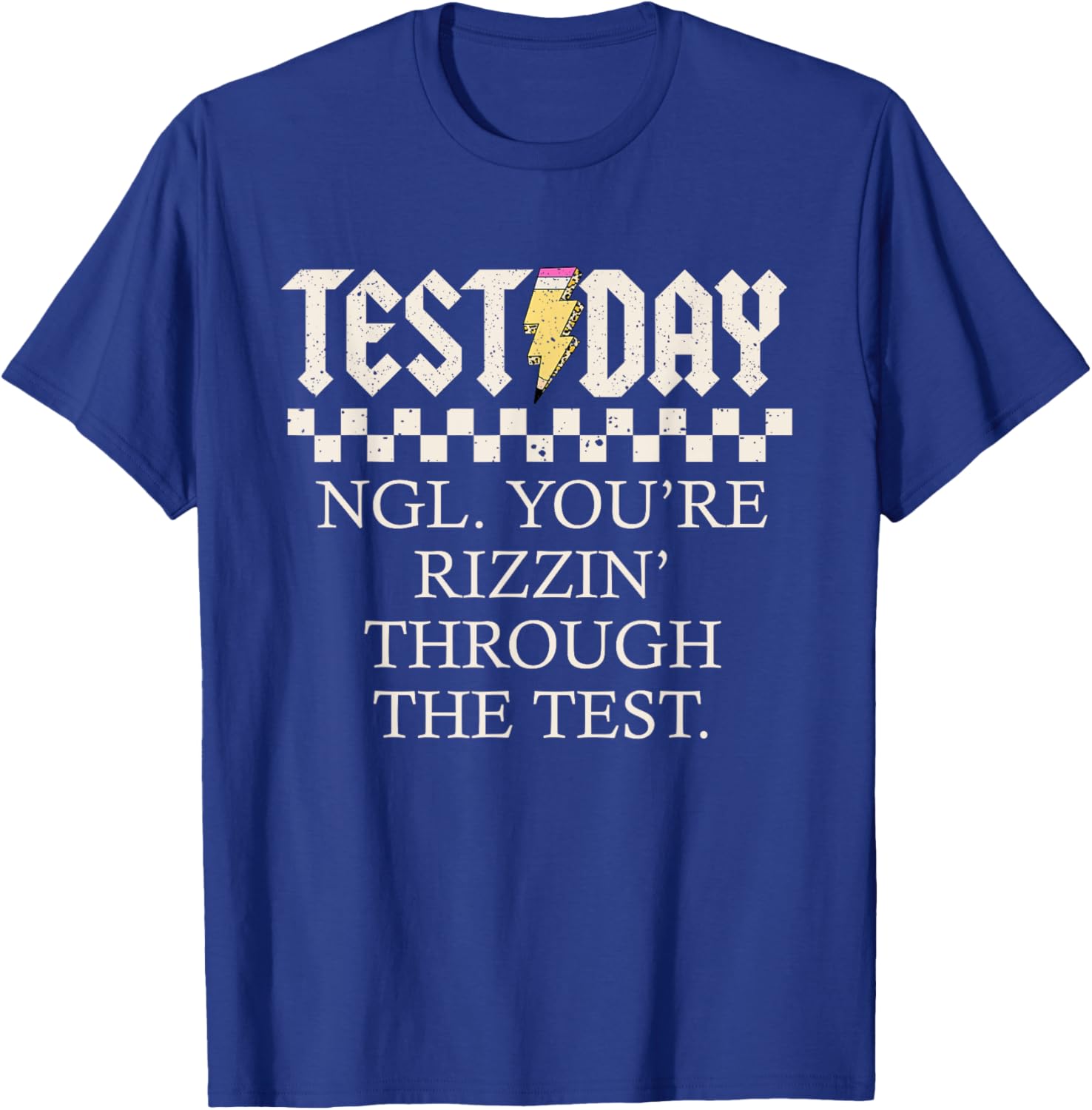 Staar State Testing Day Motivation You're Through The Test T-Shirt