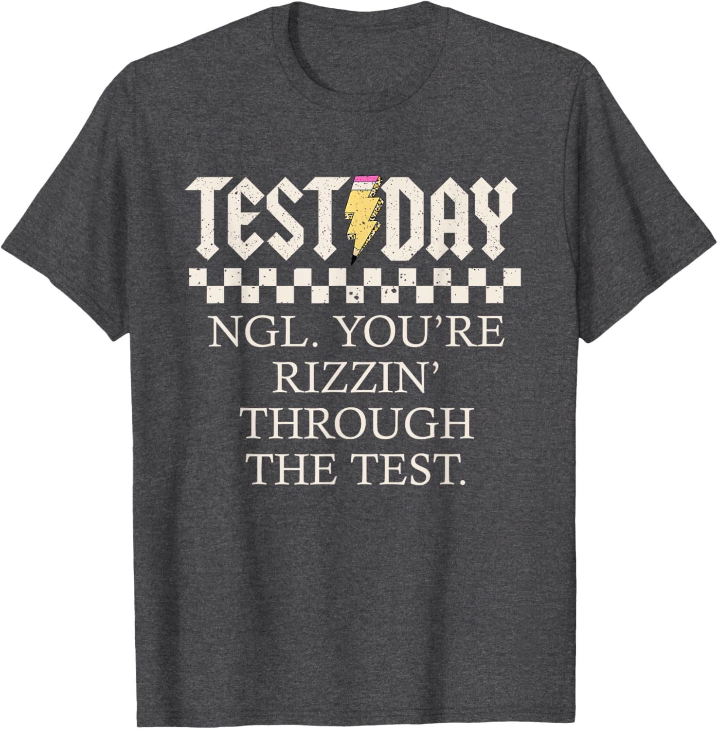 Staar State Testing Day Motivation You're Through The Test T-Shirt