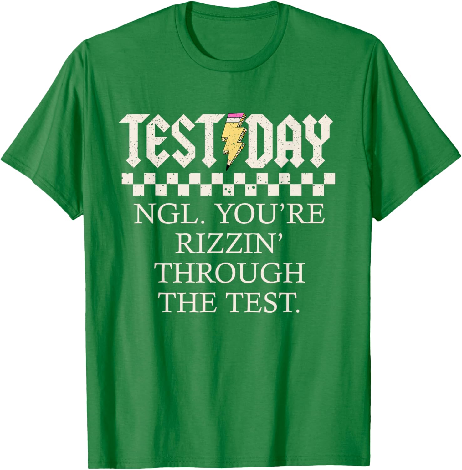 Staar State Testing Day Motivation You're Through The Test T-Shirt