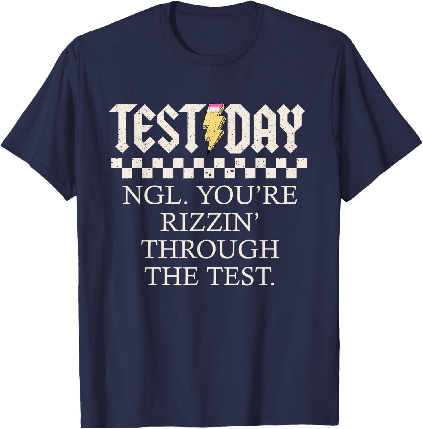 Staar State Testing Day Motivation You're Through The Test T-Shirt