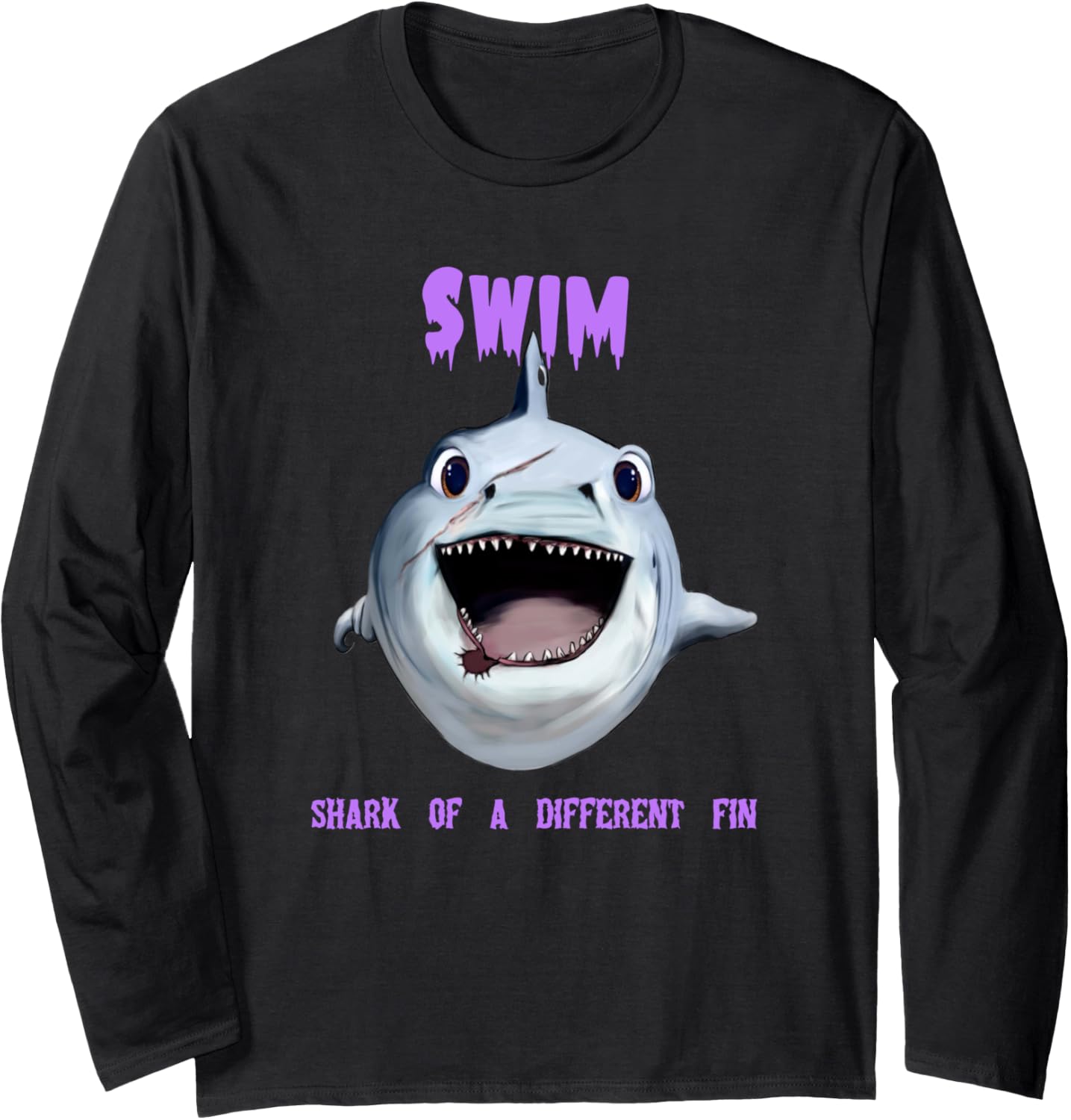 Swim for the Different Long Sleeve T-Shirt