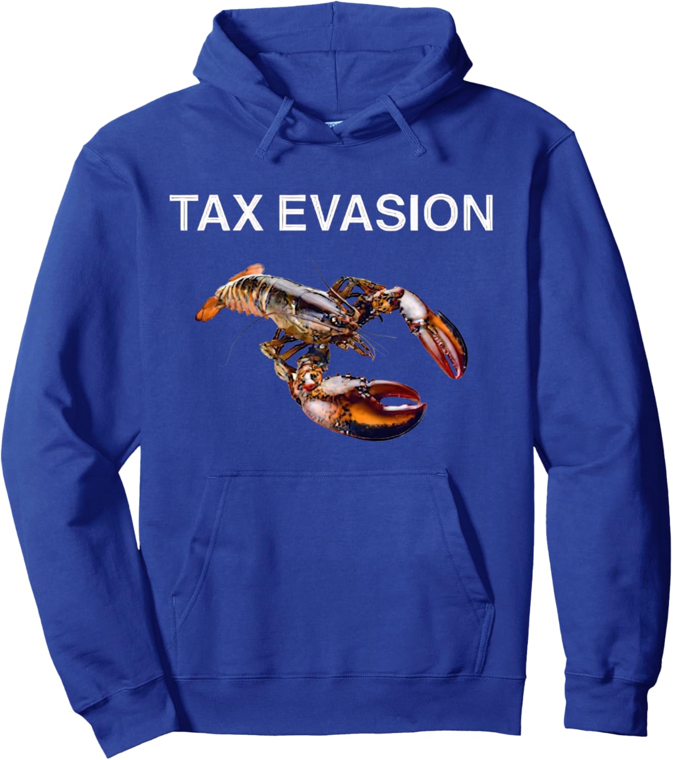 Tax Evasion Lobster Funny Sarcasm Oddly Specific Meme Pullover Hoodie