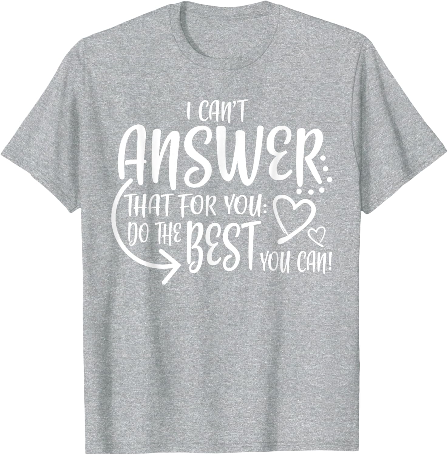 Teacher Test Day Gift Testing Quote State Exam Ladies T-Shirt