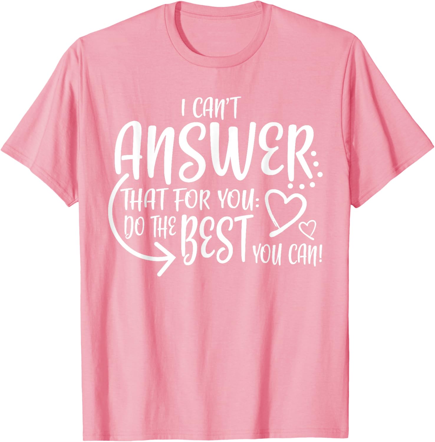 Teacher Test Day Gift Testing Quote State Exam Ladies T-Shirt