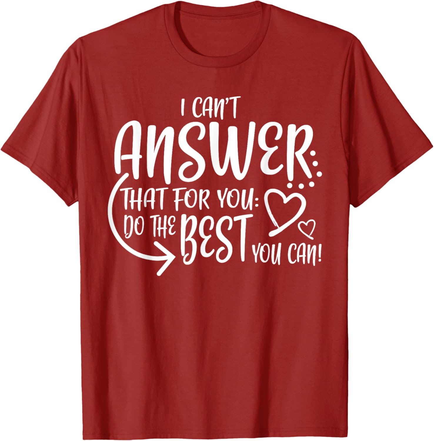 Teacher Test Day Gift Testing Quote State Exam Ladies T-Shirt