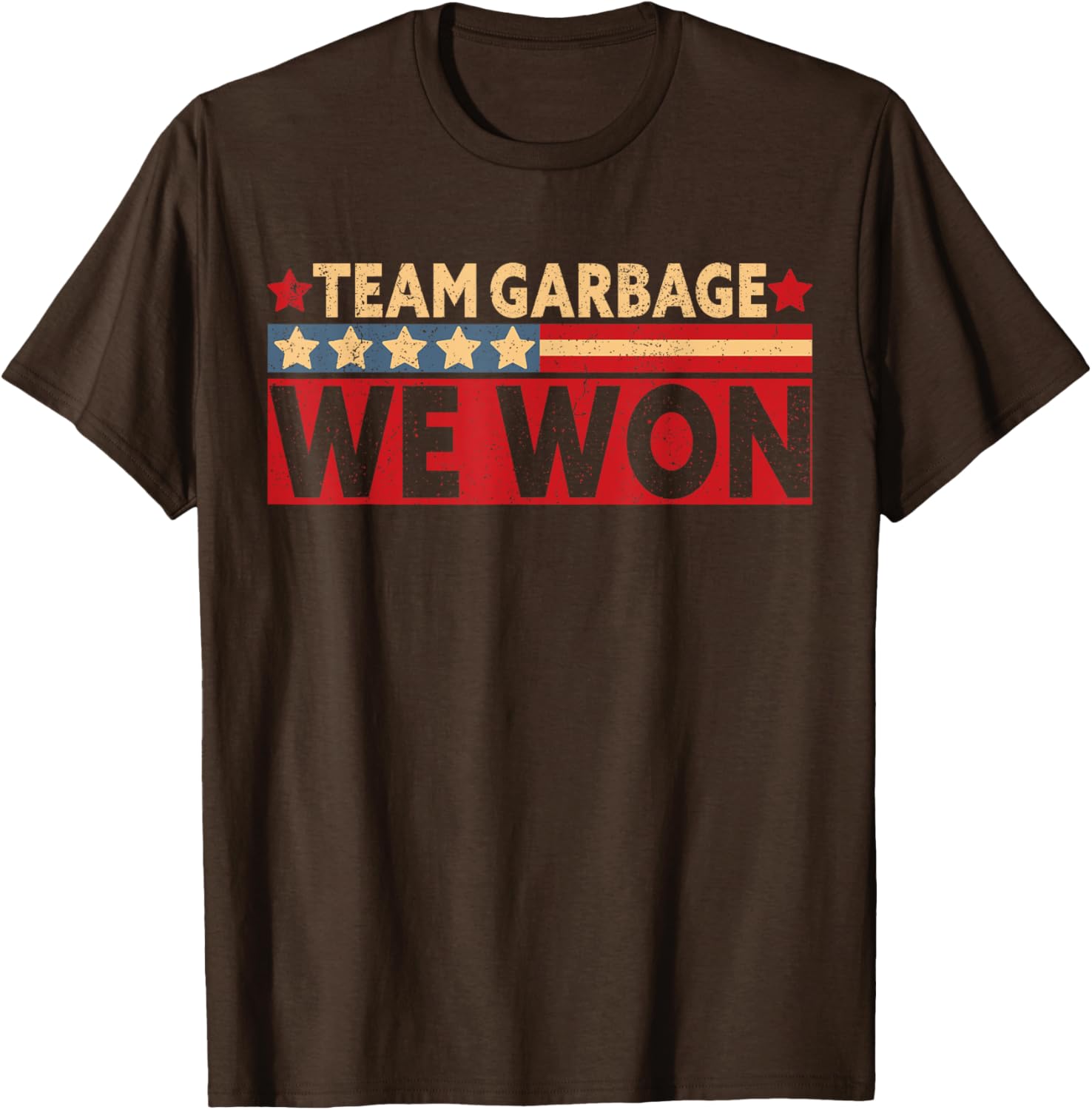 Team Garbage We Won Team Garbage For Trump 2024 Elections T-Shirt