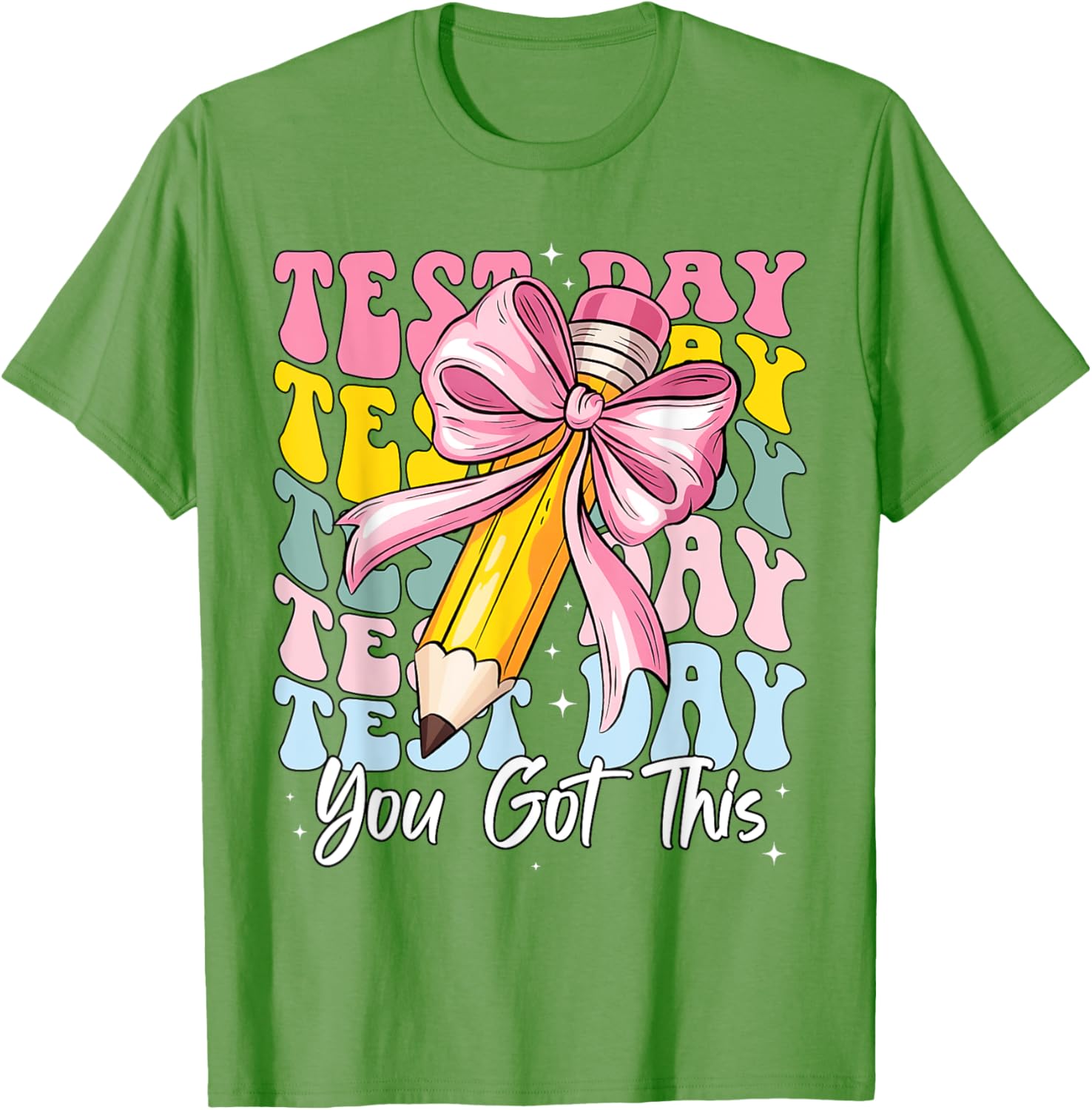 Test Day Rock The Test Motivational Teacher You Got This T-Shirt