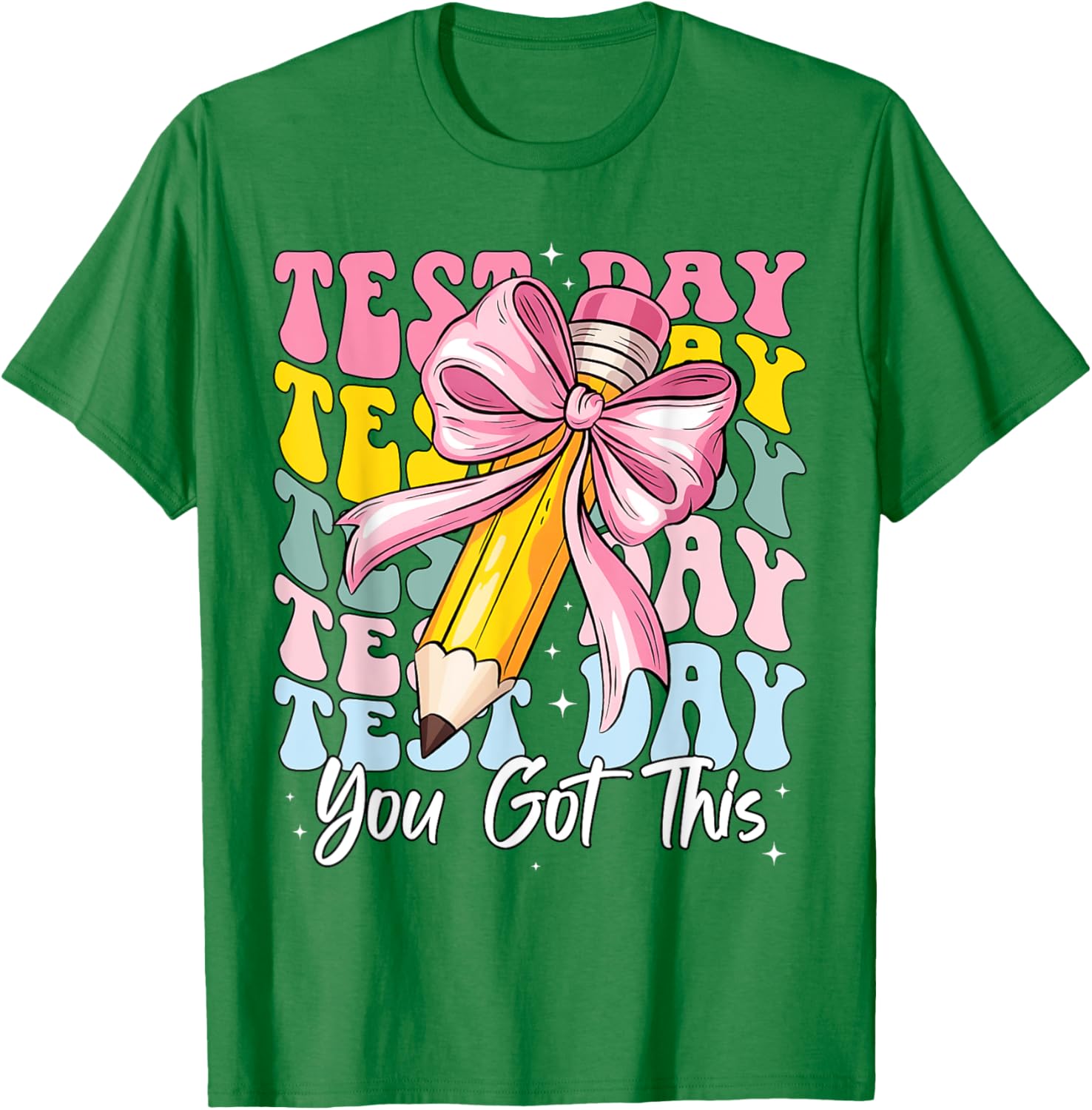 Test Day Rock The Test Motivational Teacher You Got This T-Shirt