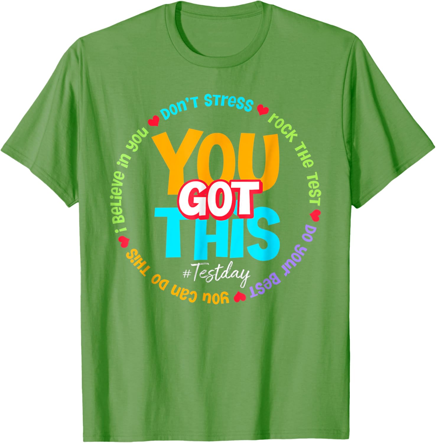 Test Day Rock The Test Teacher Testing Day You Got This T-Shirt