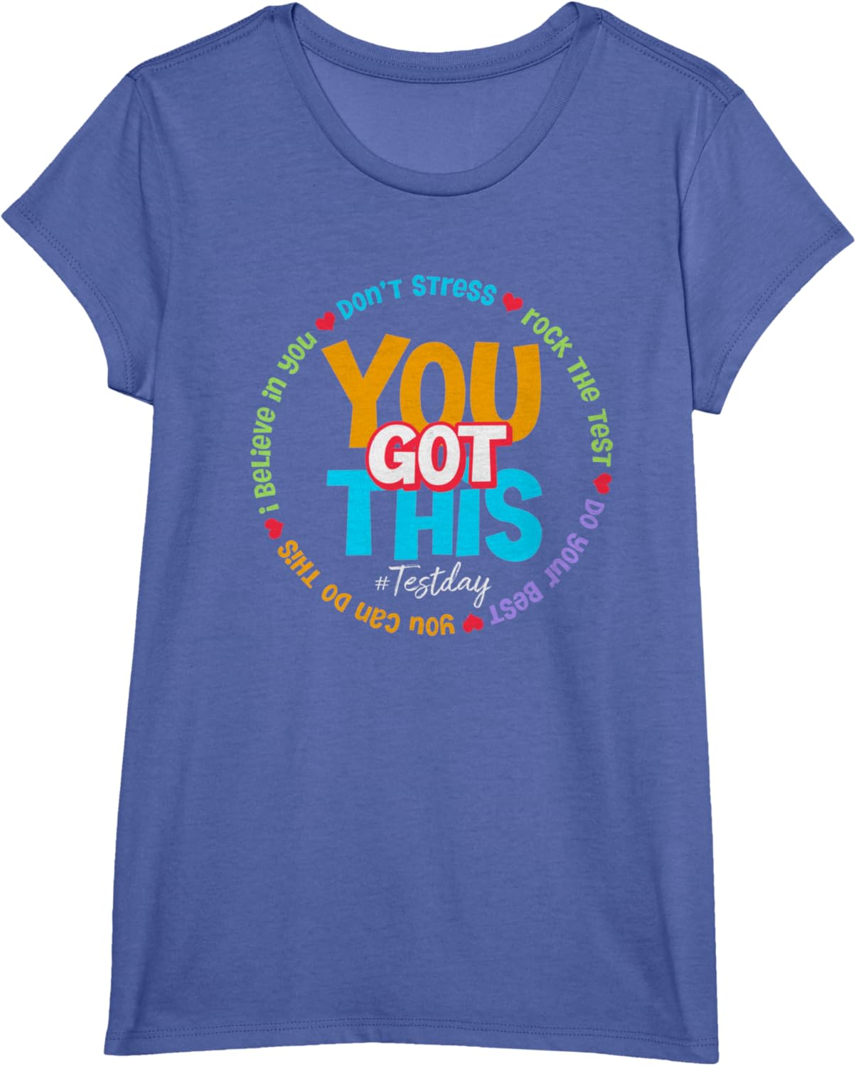 Test Day Rock The Test Teacher Testing Day You Got This T-Shirt