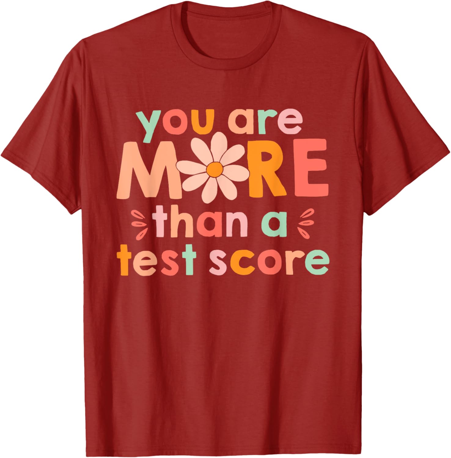 Test Day Teacher Shirt You Are More Than A Test Score Kids T-Shirt