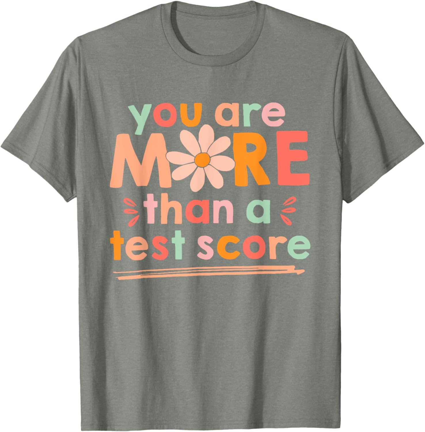 Test Day Teacher Shirt You Are More Than A Test Score Kids T-Shirt