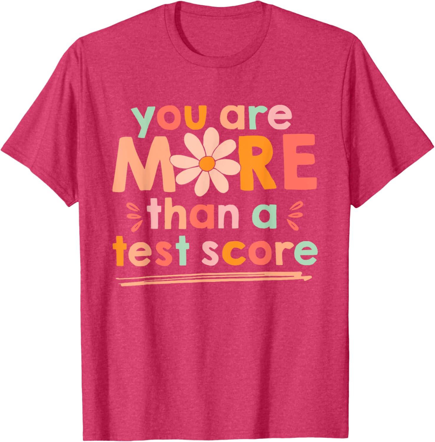 Test Day Teacher Shirt You Are More Than A Test Score Kids T-Shirt