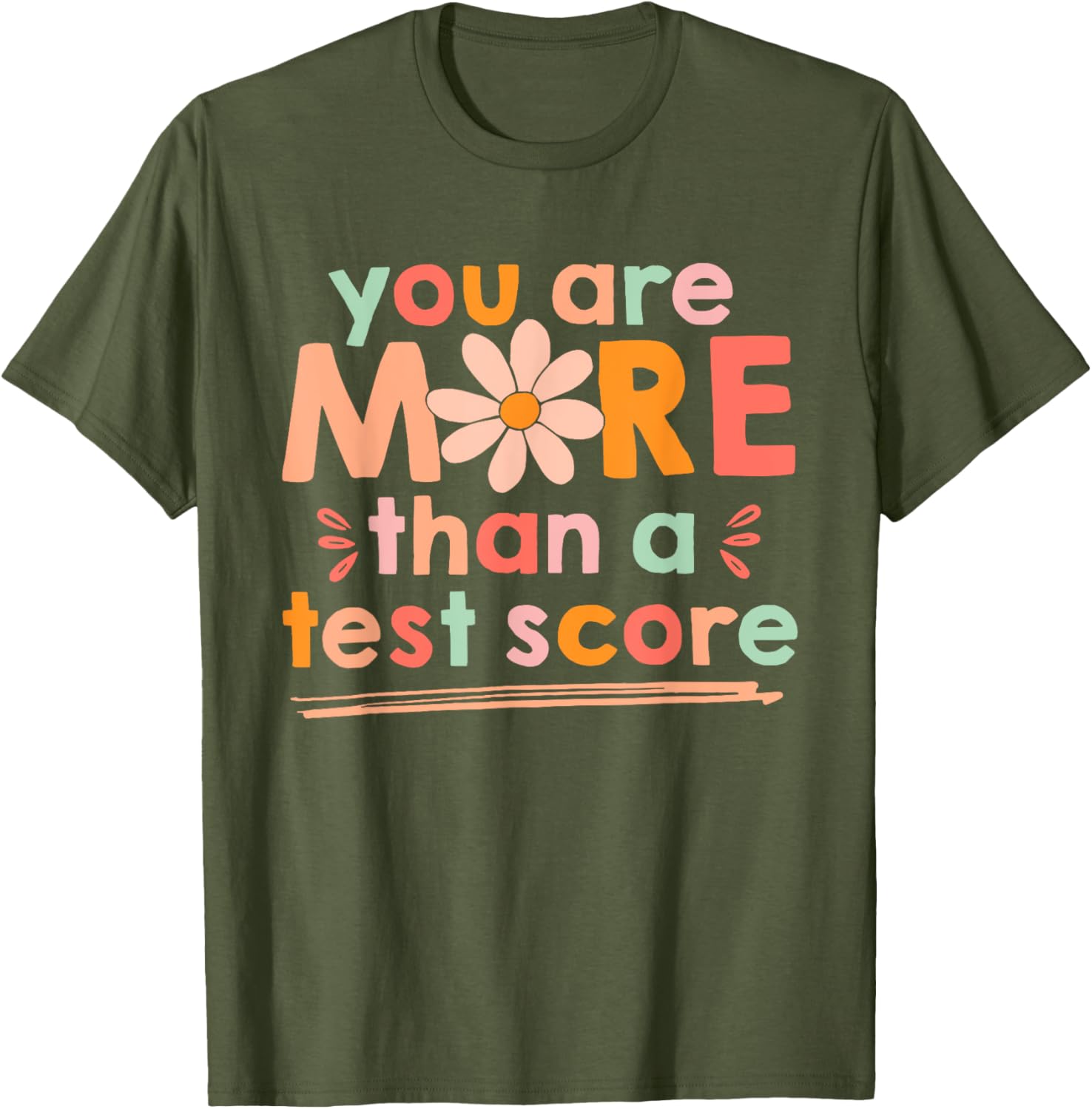 Test Day Teacher Shirt You Are More Than A Test Score Kids T-Shirt