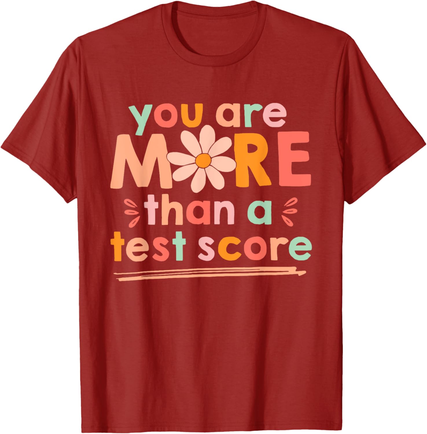 Test Day Teacher Shirt You Are More Than A Test Score Kids T-Shirt