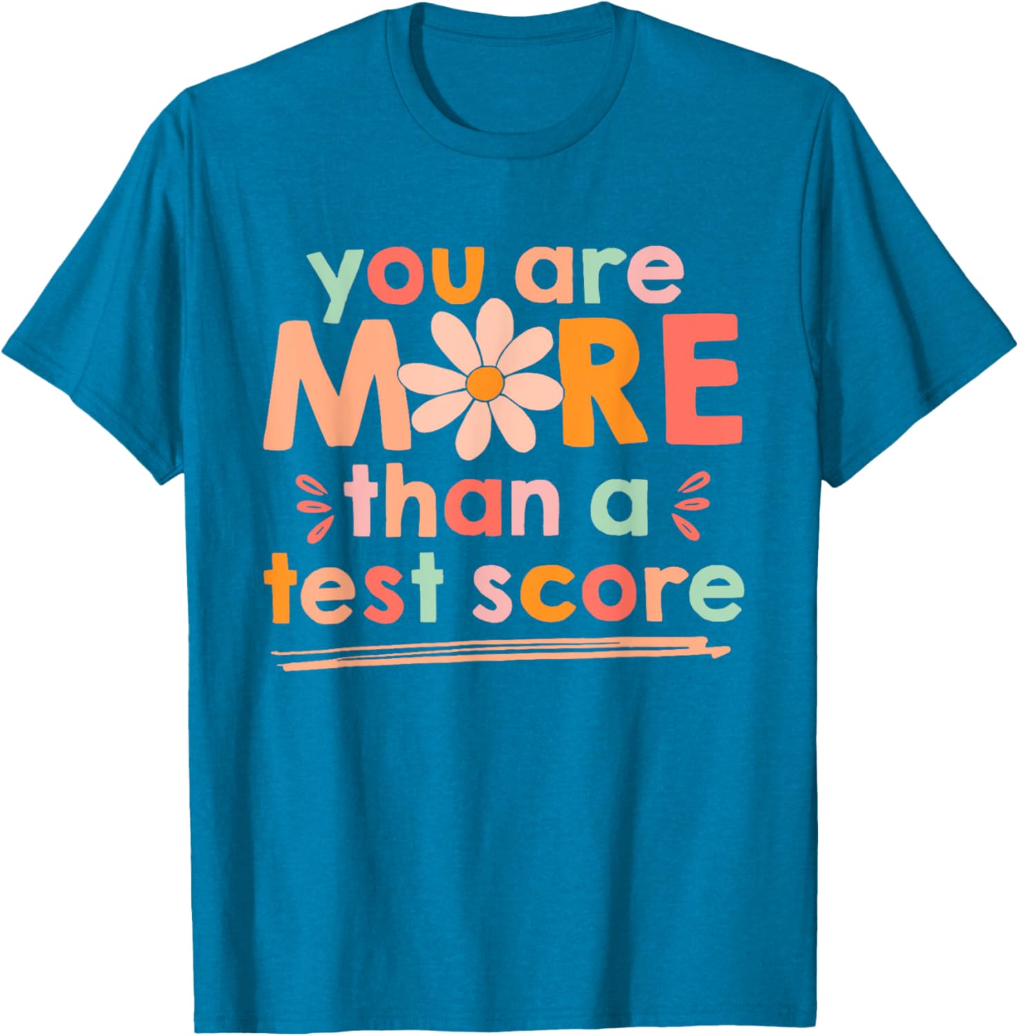 Test Day Teacher Shirt You Are More Than A Test Score Kids T-Shirt