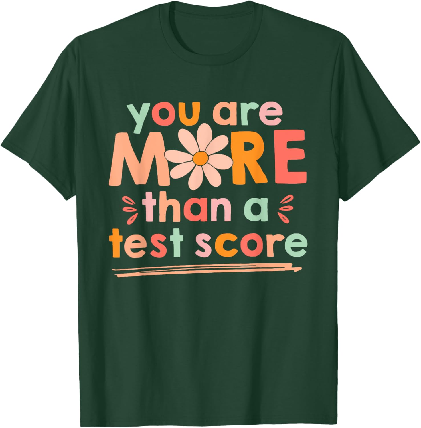 Test Day Teacher Shirt You Are More Than A Test Score Kids T-Shirt
