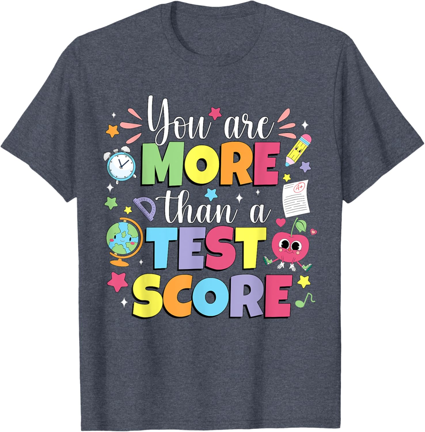 Test Day Teacher Shirt You Are More Than A Test Score Kids T-Shirt