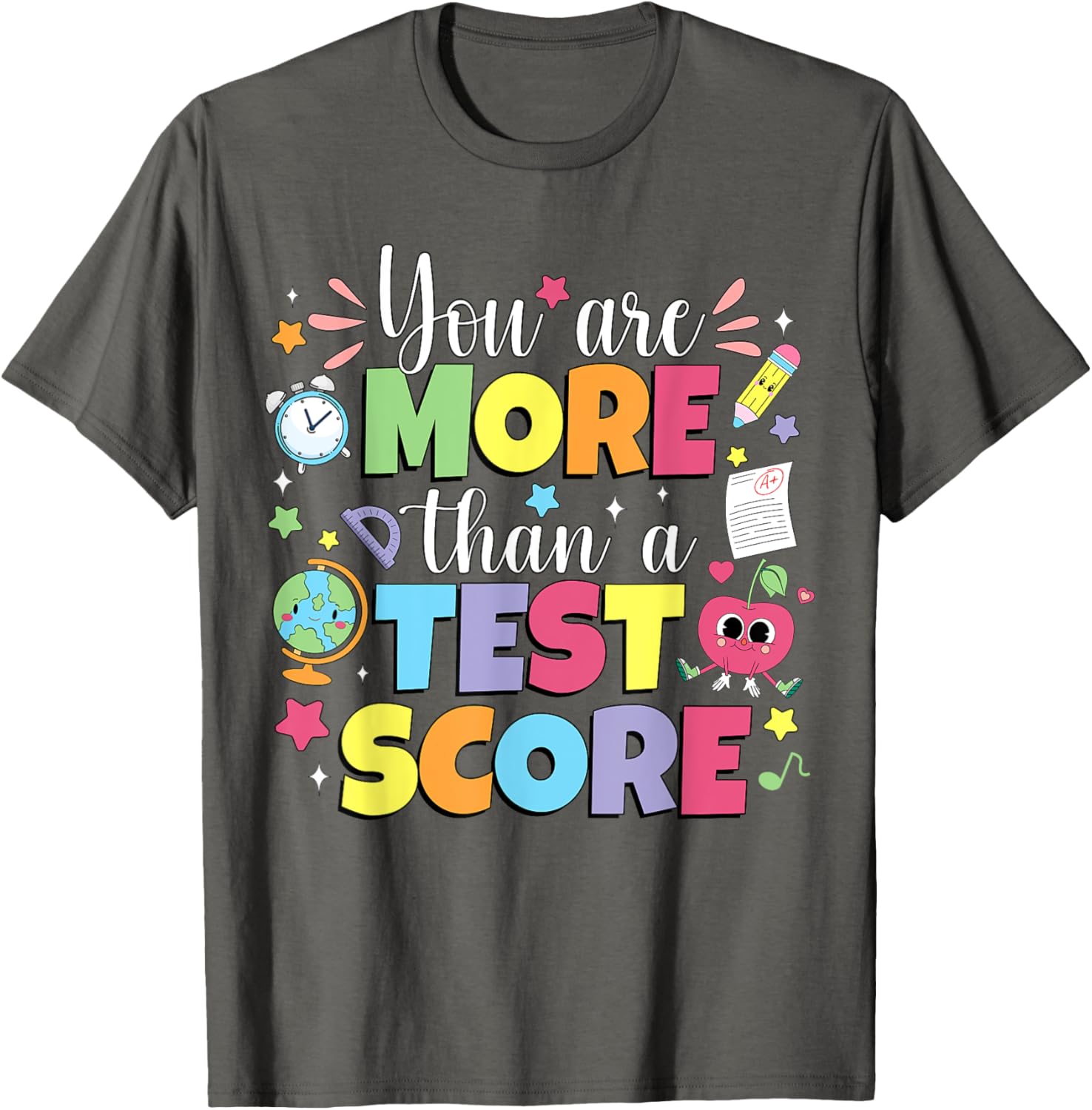 Test Day Teacher Shirt You Are More Than A Test Score Kids T-Shirt