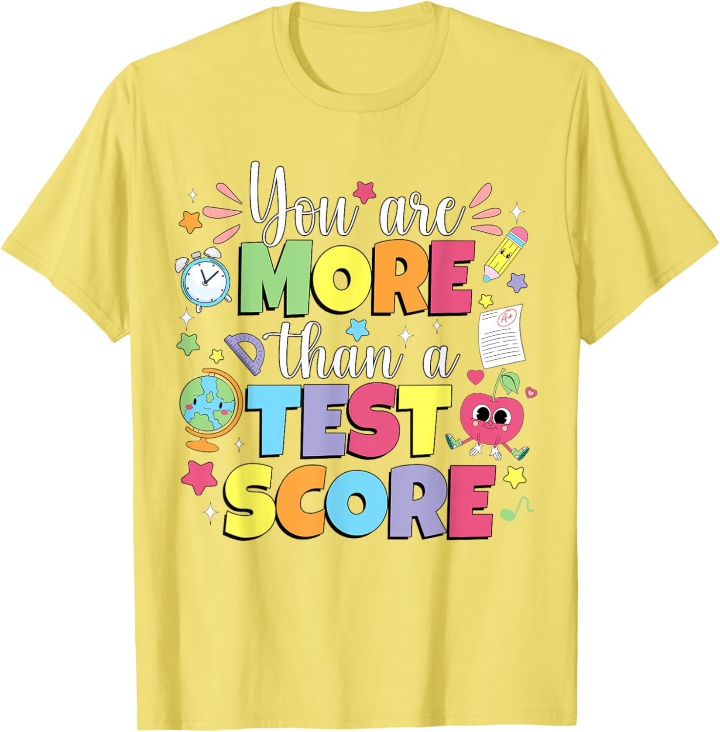 Test Day Teacher Shirt You Are More Than A Test Score Kids T-Shirt