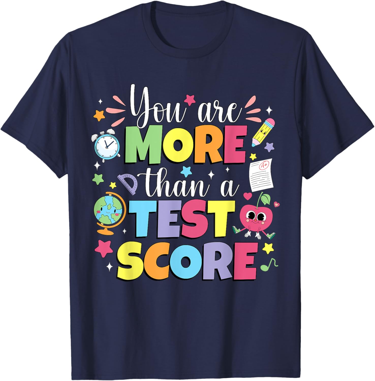Test Day Teacher Shirt You Are More Than A Test Score Kids T-Shirt